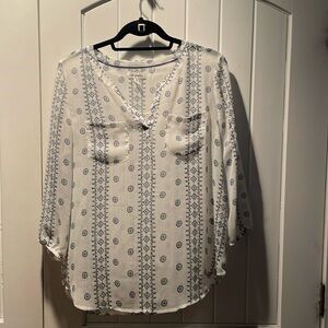 Aeropostale sheer blouse